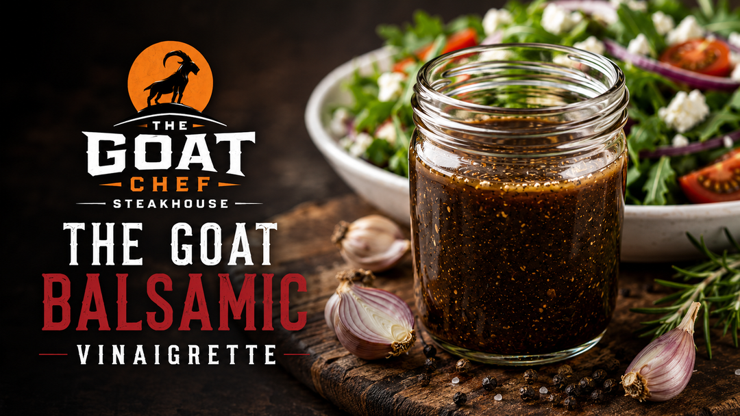 GOAT Balsamic Vinaigrette Recipe | The GOAT CHEF