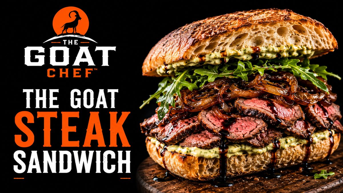 The Greatest Steak Sandwich Recipe ever made.