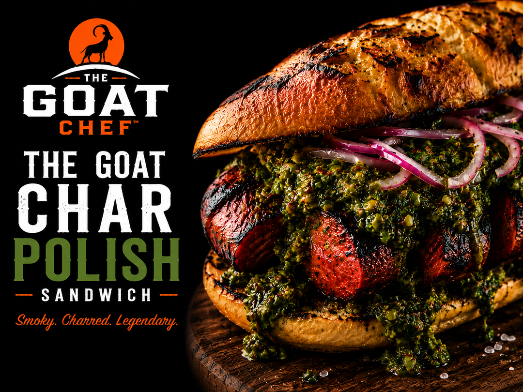 The GOAT Char Polish Sandwich Recipe | The GOAT Chef™