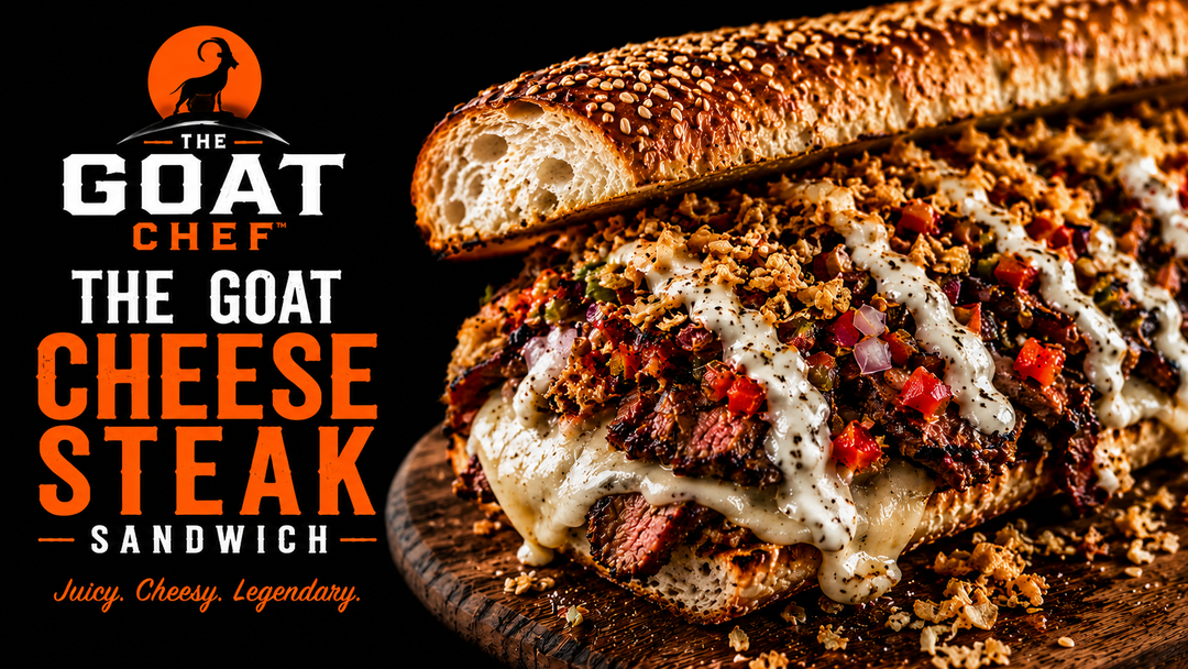 The GOAT Cheesesteak Sandwich Recipe