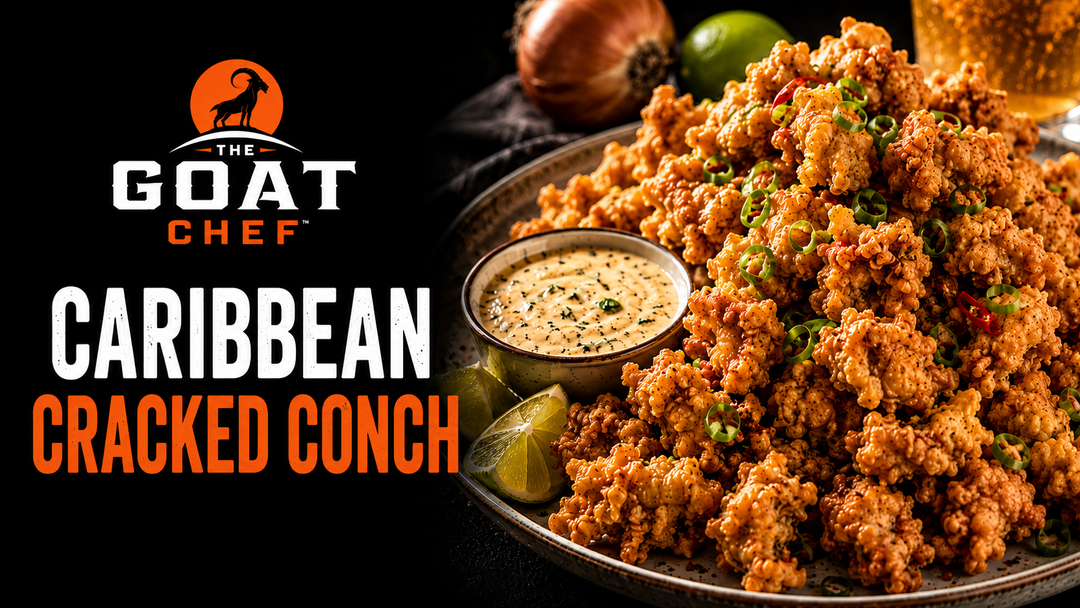 GOAT Caribbean Cracked Conch Recipe | The GOAT Chef