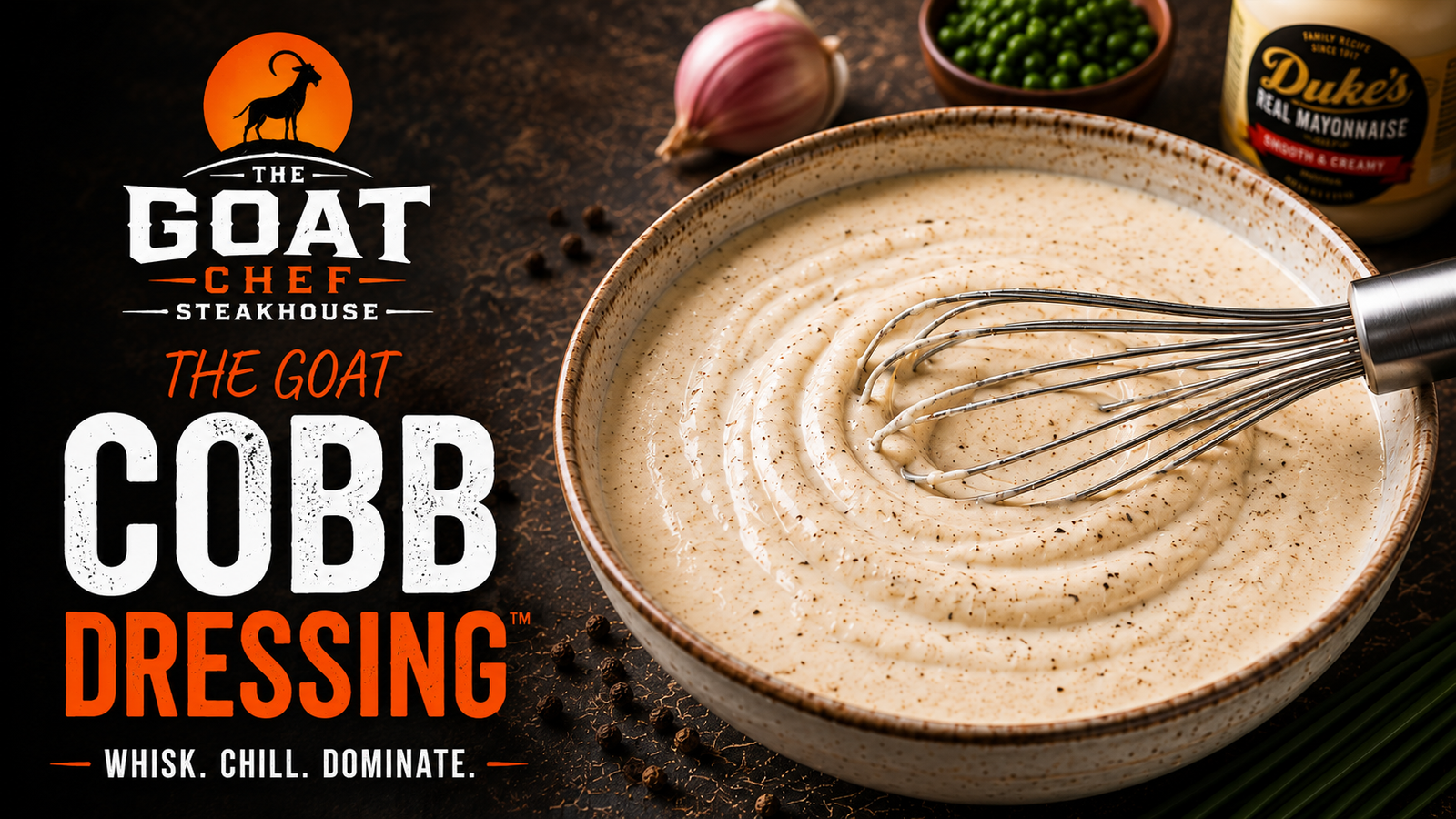 Perfect dressing for a Cobb Salad