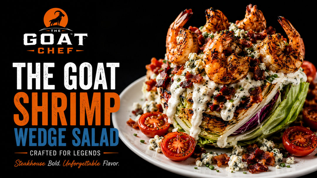 GOAT Shrimp Wedge Salad Recipe | THE GOAT CHEF™